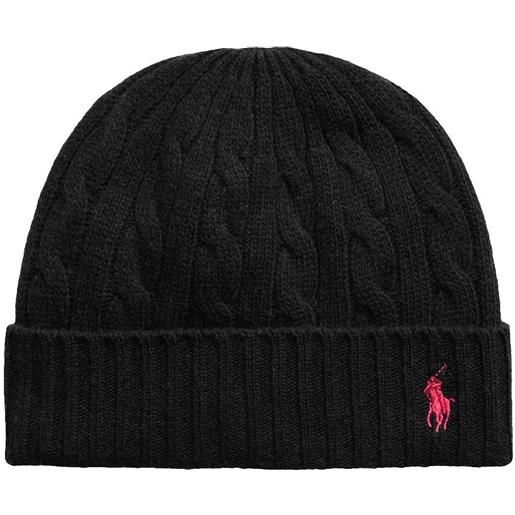 Polo Ralph Lauren cappello Polo Ralph Lauren in misto lana ricamato