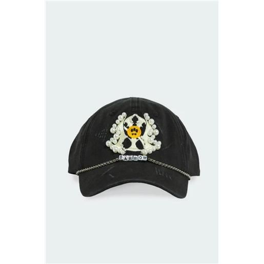 Barrow cappello Barrow con visiera, ricami e perline