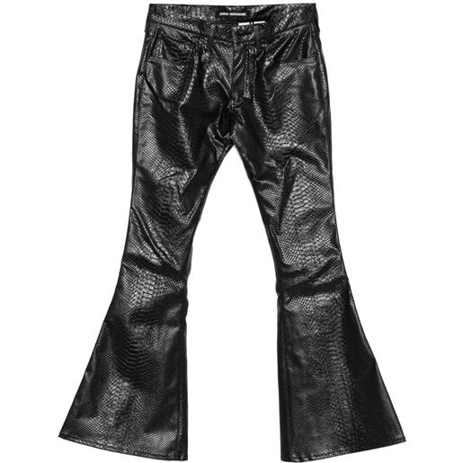 Junya Watanabe pantaloni svasati - nero