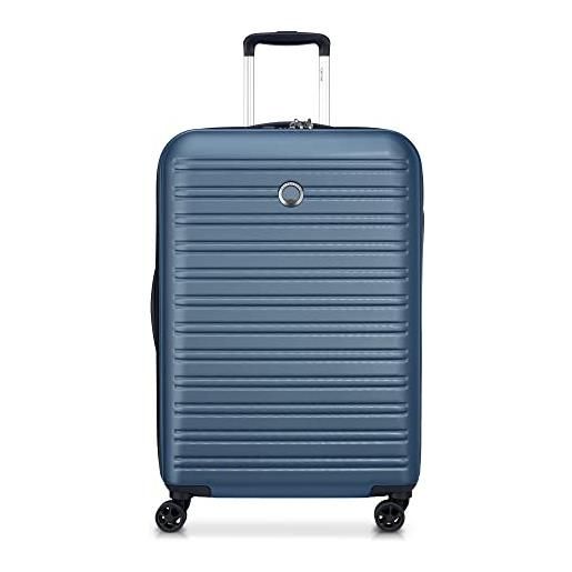 DELSEY paris - segur 2.0 - borsone rigido 69 cm x 45 cm x 29 cm - 74 l - l - blu