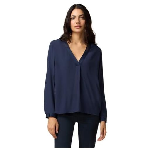 Oltre: blusa in viscosa crêpe bianco. 48 stagione autunno inverno 2024