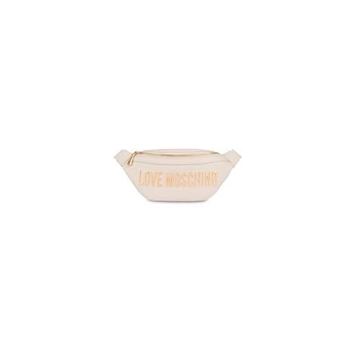 Love Moschino marsupio pu grs avorio