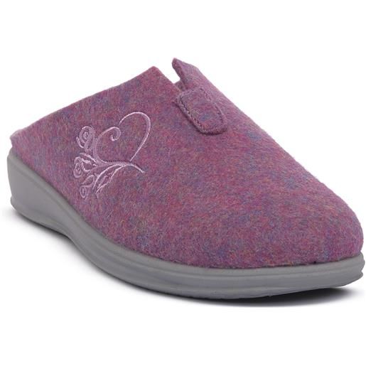 Ciabatte Da Donna GRUNLAND In Feltro Di Lana - Modello CI1792 Colore Fuxia/rosa - Calde E Comide - Taglia 37