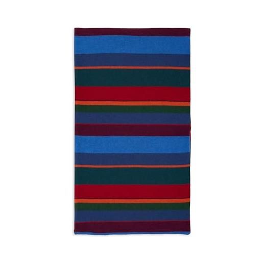 Gallo sciarpa semplice unisex e blu righe multicolor