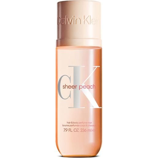 Calvin Klein ck body mist sheer peach 236ml - acqua aromatica unisex