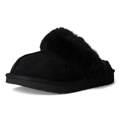 UGG k cozy ii, slipper unisex - bambini e ragazzi, nero, 27.5 eu