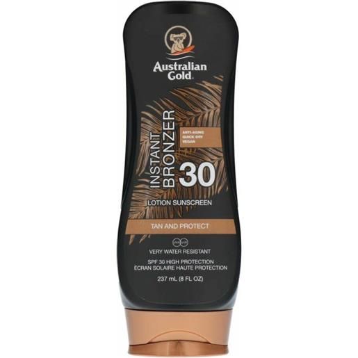 Australian Gold lotion solare Australian Gold spf 30 con bronzante 237 ml 0,237 l