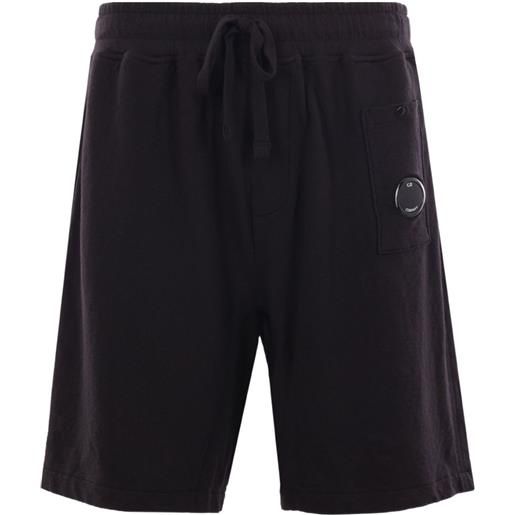 C.P. Company shorts in cotone - nero