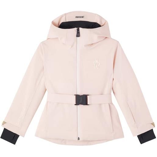 Moncler Grenoble Enfant giacca da sci in tessuto tecnico con cintura