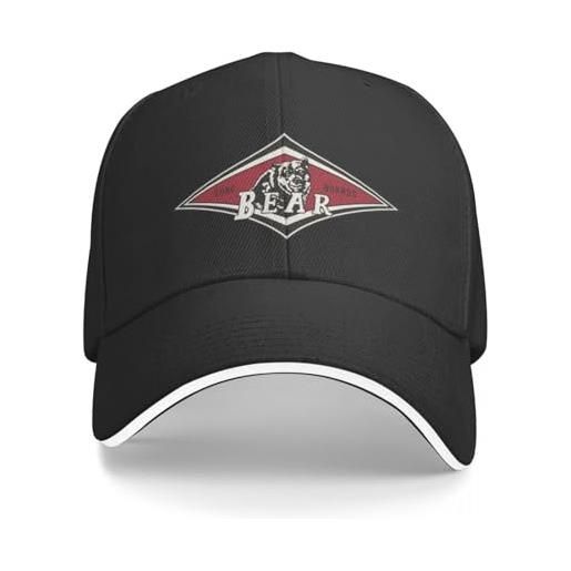 IUUGJEIX berretto da baseball vintage surf bear big wednesday culto surfboard surf logo diamante retro t-shirt