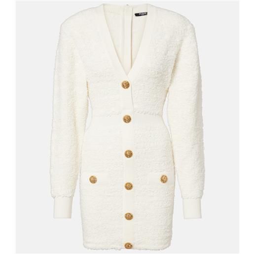 Balmain abito corto in tweed