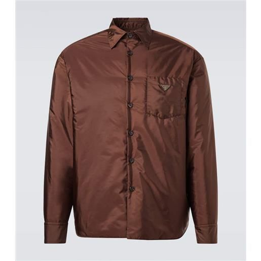 Prada camicia in re-nylon