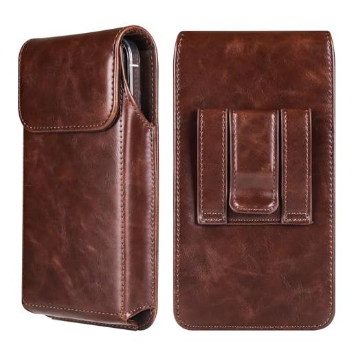 Borsello Tracolla Piccola per Cellulare Grigio, Marsupio da Cintura Uomo, 6.7 Verticale Borsa da Cintura Sacchetto Piccolo Borsello Porta Tracolla Smartphone Custodia da Viaggio Uomo Borsa a Spalla
