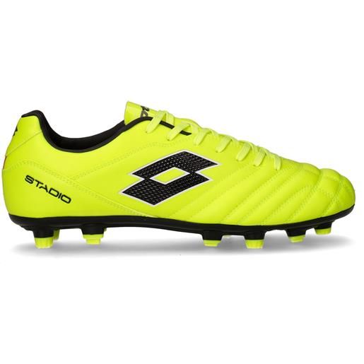 LOTTO stadio 705 scarpa da calcio in ecopelle giallo fluo - uomo - giallo fluo