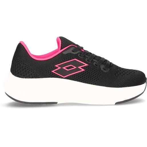 LOTTO speedride 900 sneaker in tessuto nero - donna - nero