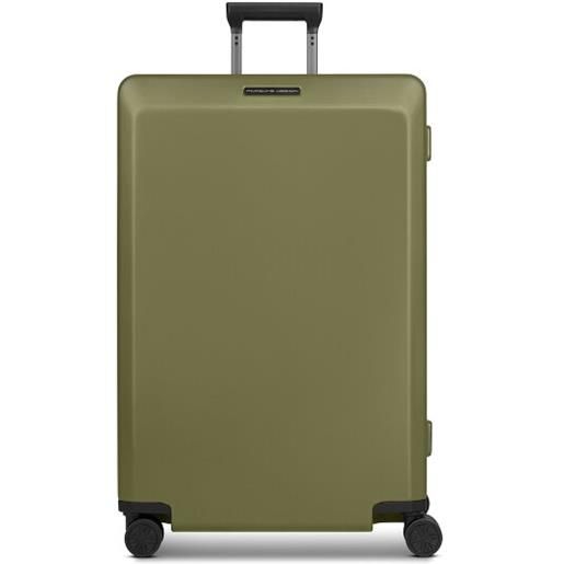 Porsche Design voyager 4 ruote carrello l 78 cm con piega di espansione oliva