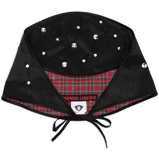 Chopova Lowena cappello con borchie - nero