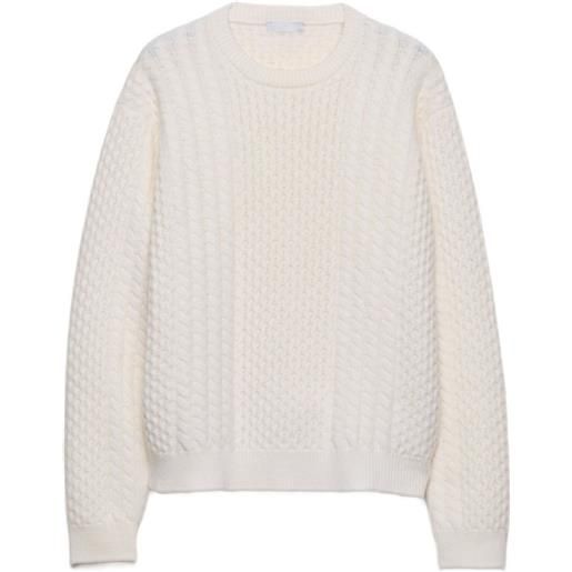 Prada maglione girocollo - bianco