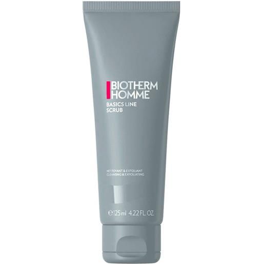 Biotherm basics line scrub esfoliante viso 125 ml