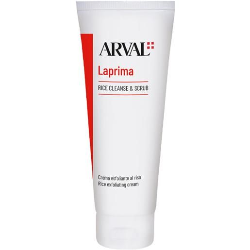 Arval laprima rice cleanser e scrub crema esfoliante al riso 125 ml