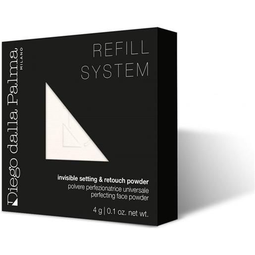 Diego Dalla Palma invisible setting & retouch compact powder cipria perfezionatrice universale trasparente
