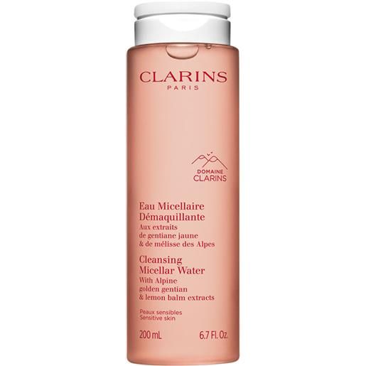 Clarins eau micellaire demaquillante acqua micellare 200 ml