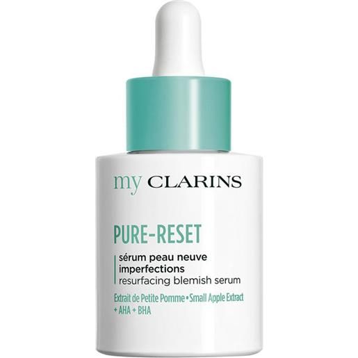 Clarins pure-reset serum peau neuve imperfections siero viso anti-imperfezioni 30 ml