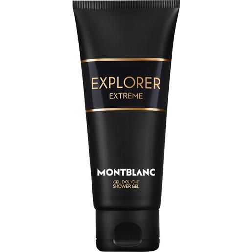 MontBlanc explorer extreme bagnoschiuma 150 ml