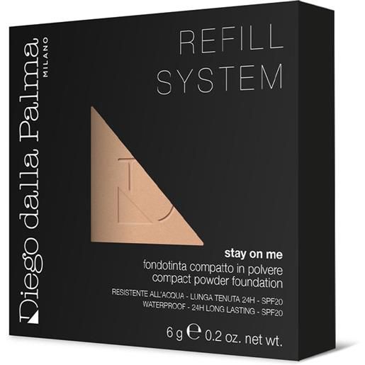Diego Dalla Palma stay on me fondotinta compatto in polvere waterproof spf 20 53