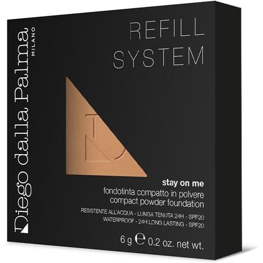 Diego Dalla Palma stay on me fondotinta compatto in polvere waterproof spf 20 55