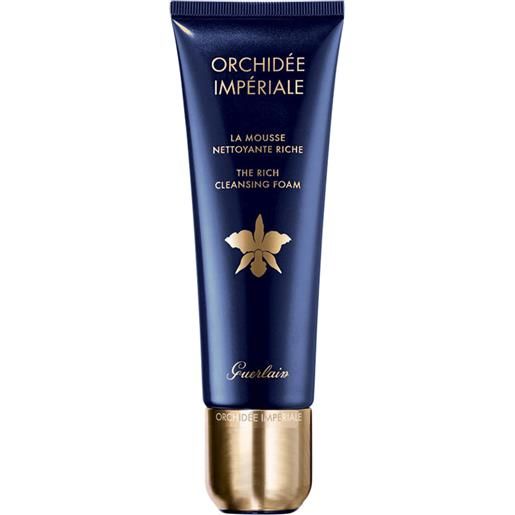 Guerlain orchidee imperiale mousse nettoyante riche mousse detergente rigenerante 125 ml