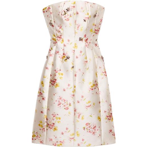 Prada abito a fiori - bianco