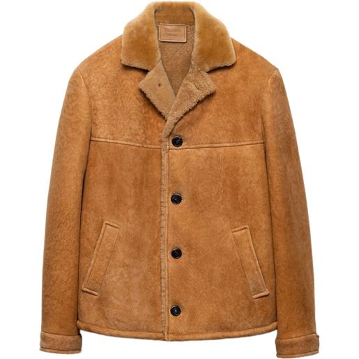 Prada giacca con bottoni - marrone