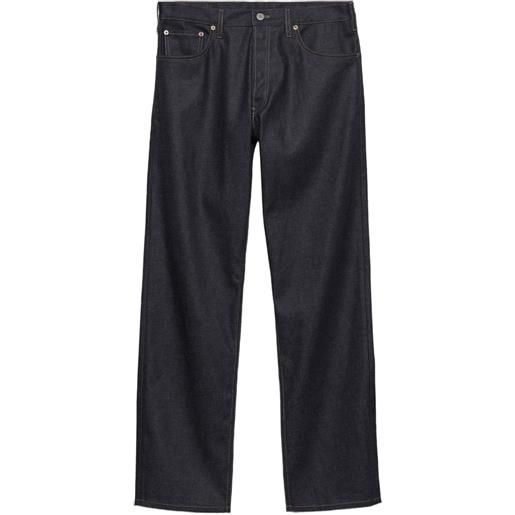 Prada jeans con cinturino posteriore - blu