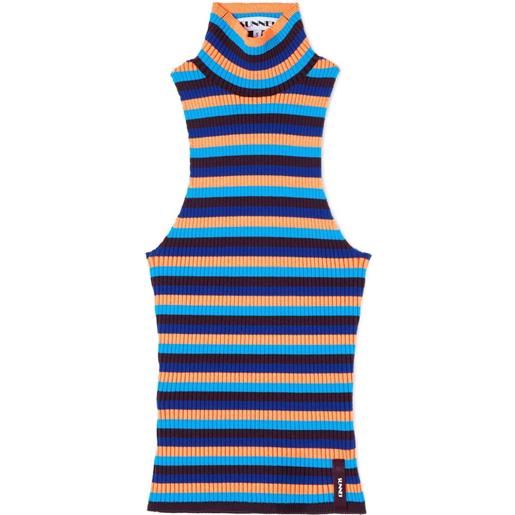 Sunnei top a righe - blu