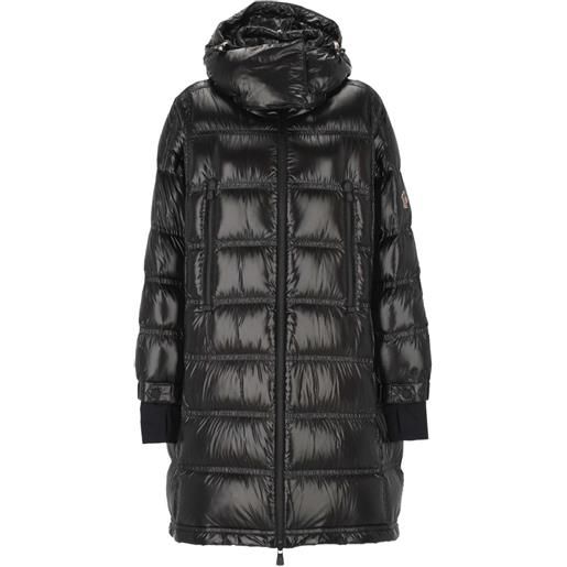 Moncler Grenoble giacca sportiva rochelairs con cappuccio - nero