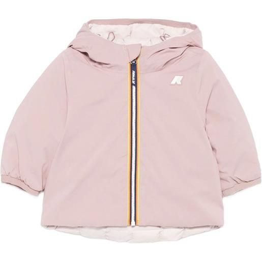 K Way Kids giacca con zip - rosa