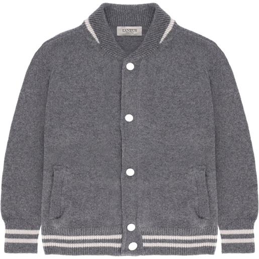 Laneus bomber in maglia - grigio
