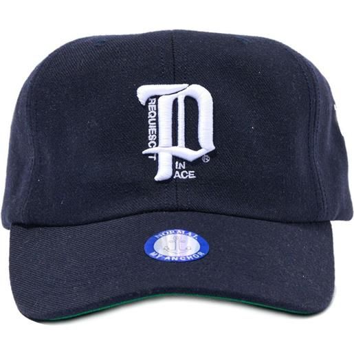 Paly cappello da baseball con logo - blu