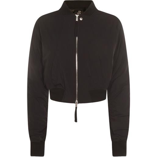 Thom Krom bomber con zip - nero