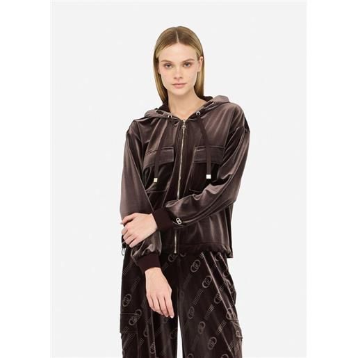 LIU JO SPA tf5108 felpa aperta liu jo sport