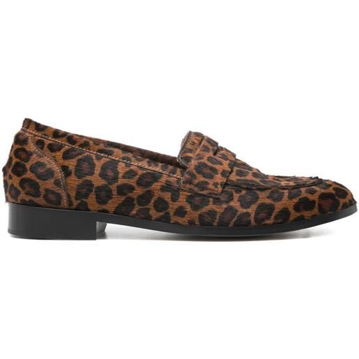 P.A.R.O.S.H. mocassini con stampa - marrone