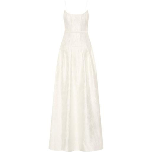 Rebecca Vallance abito da sera vanilla dreams - bianco