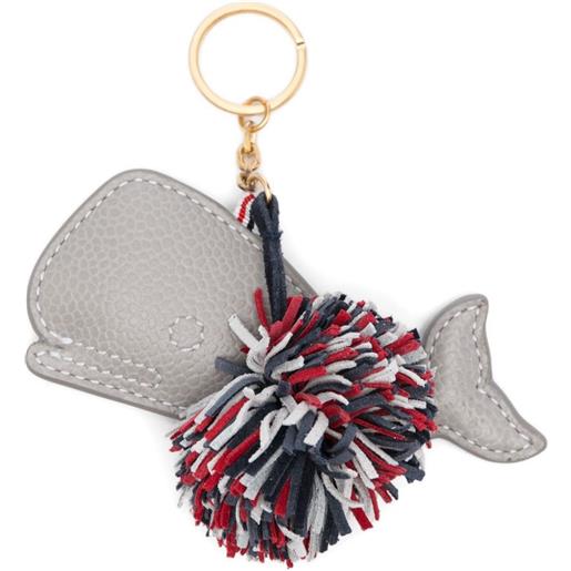 Thom Browne portachiavi - grigio