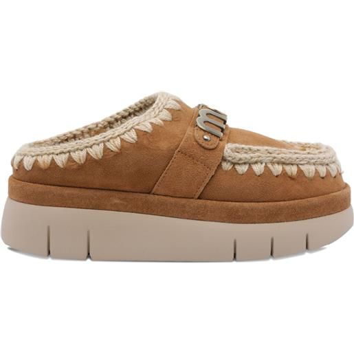 Mou mules clog - marrone