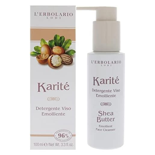 L'Erbolario karité detergente viso emolliente 100 ml