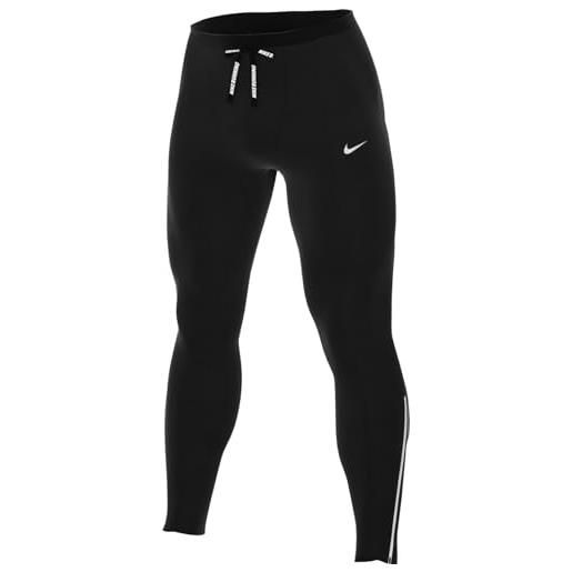 Nike dry fit chellenger tights black/reflective silv s
