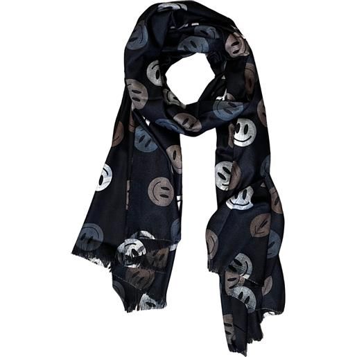 Susy Mix susymix stola fashion donna con stampa smile colorata