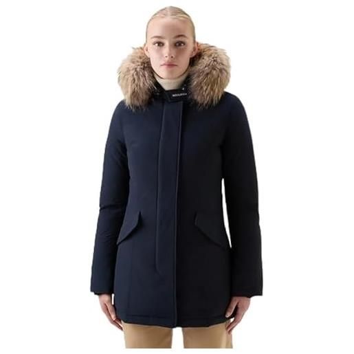 Woolrich John Rich & Bros. woolrich parka arctic di lusso donna con pelliccia staccabile blu, turchese, xs