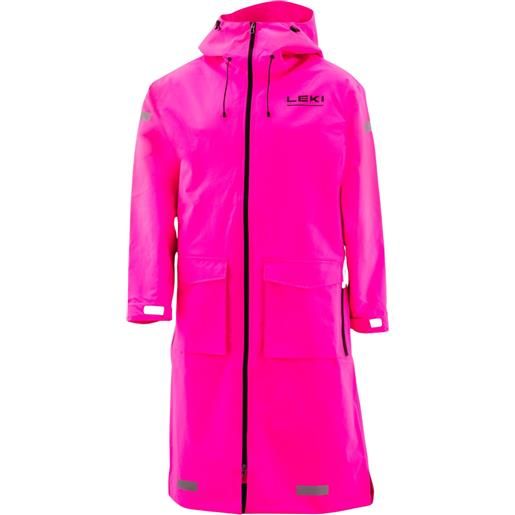 LEKI rain coat wcr pro pink antipioggia
